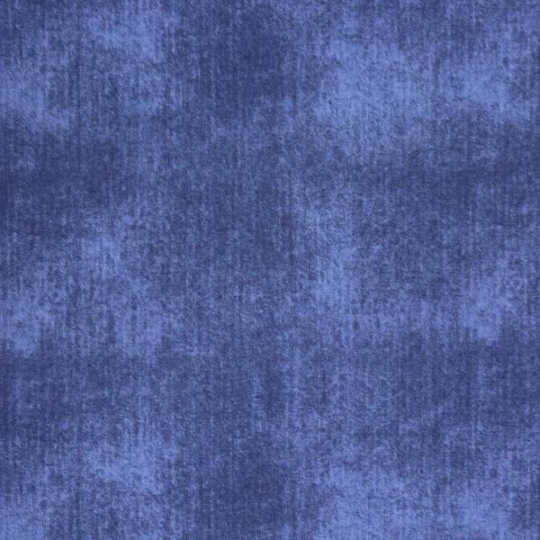 French Terry Jeansoptik Blau